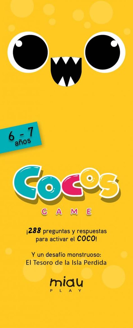 Cocos game 6-7 años, de Orozco, María José | portada del libro