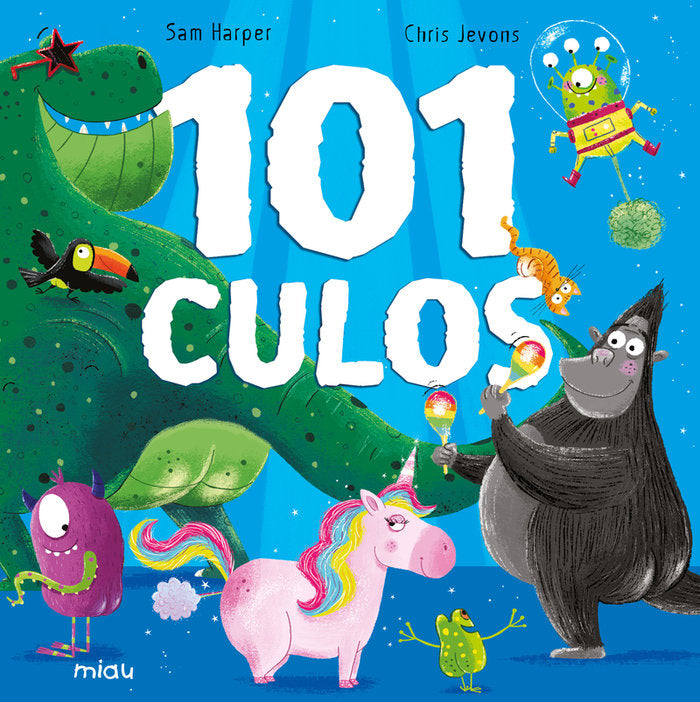 101 culos, de Harper, Sam | portada del libro