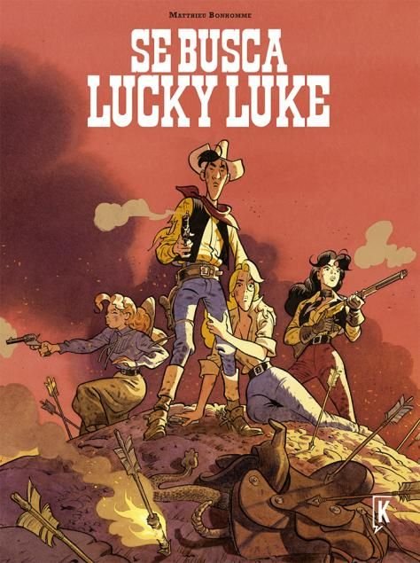 SE BUSCA LUCKY LUKE, de BONHOMME,MATTHIEU | portada del libro