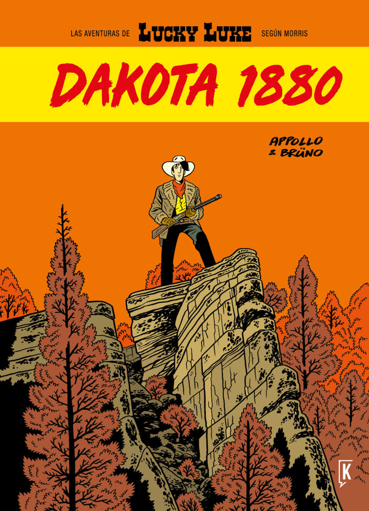 Lucky Luke. Dakota 1880, de BRUNO | portada del libro