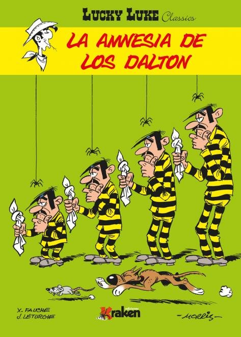 Lucky Luke. La amnesia de los Dalton, de de Bévère, Maurice | portada del libro