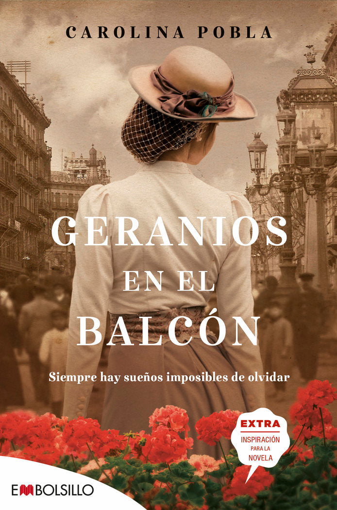 Geranios en el balcón, de Pobla, Carolina | portada del libro