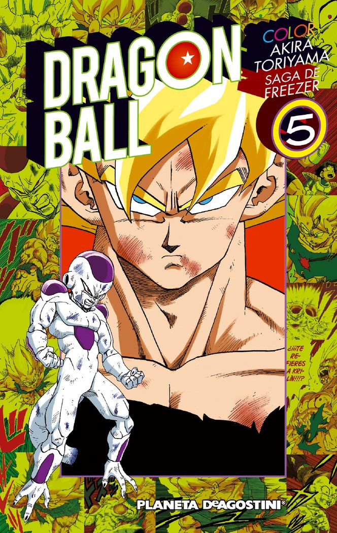 Dragon Ball Color Freezer nº 05/05, de Toriyama, Akira | portada del libro