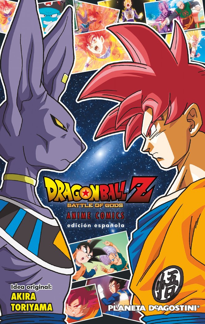 Dragon Ball Z La batalla de los dioses, de Toriyama, Akira | portada del libro