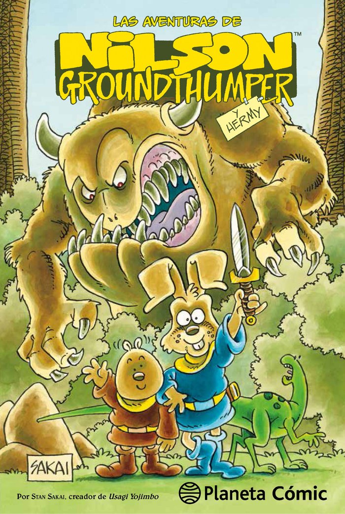 Las aventuras de Nilson Ground Thumper, de Sakai, Stan | portada del libro
