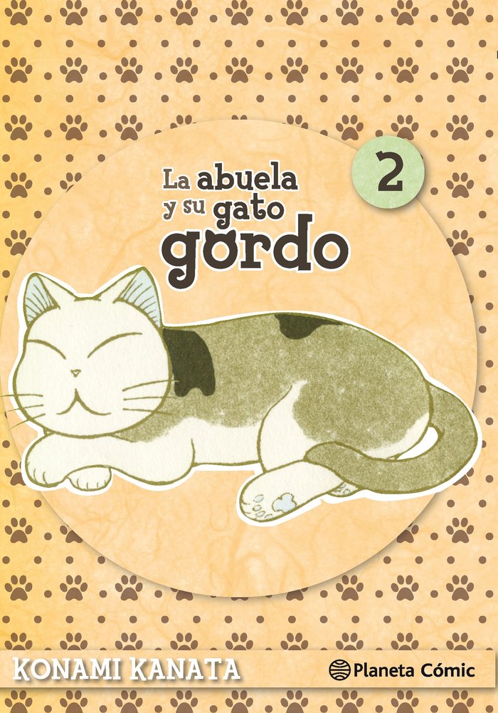 La abuela y su gato gordo nº 02/08, de Kanata, Konami | portada del libro