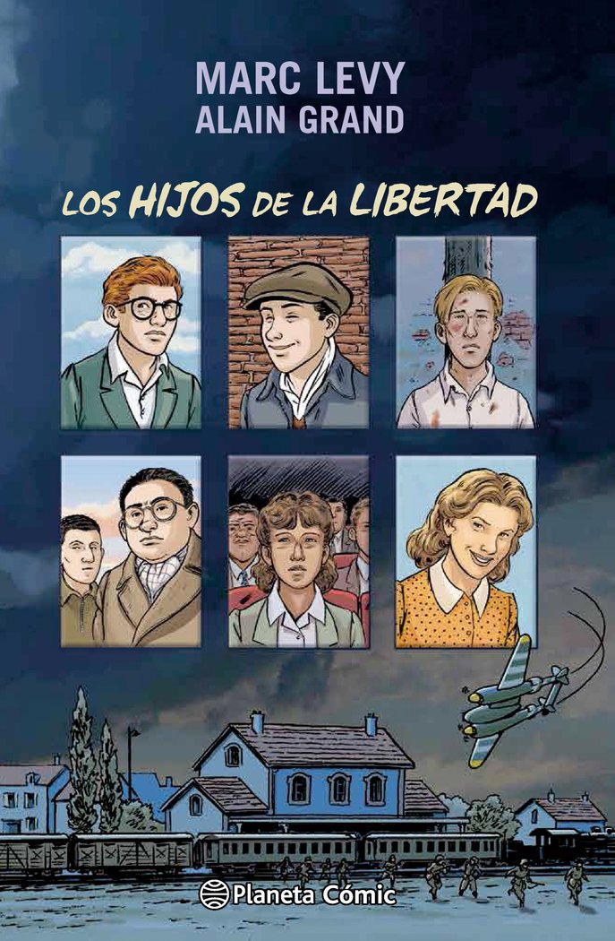 Los hijos de la libertad (novela gráfica), de Levy | portada del libro