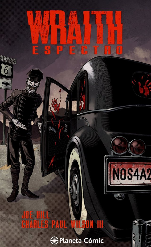 Espectro (novela gráfica), de Hill | portada del libro