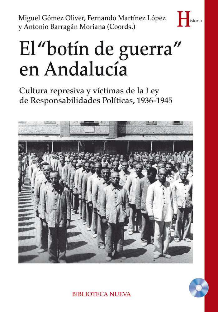 El botín de guerra en Andalucía | portada del libro