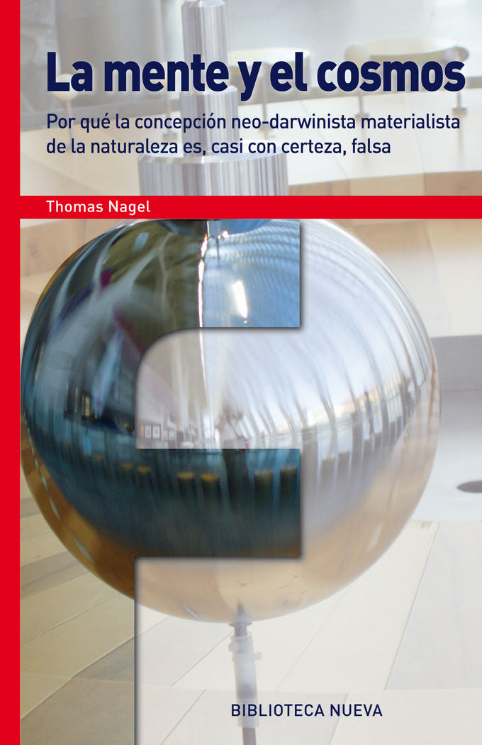 La mente y el cosmos, de Nagel | portada del libro