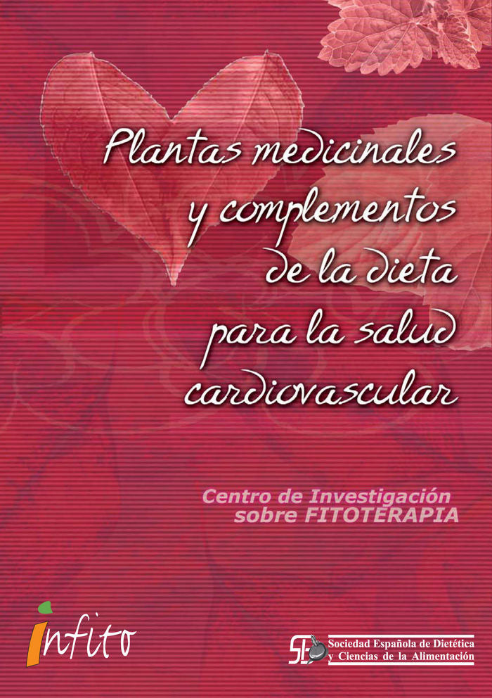 PLANTAS MEDICINALES Y COMPLEMENTOS DE LA DIETA PARA LA SALUD CARDIOVASCULAR | portada del libro