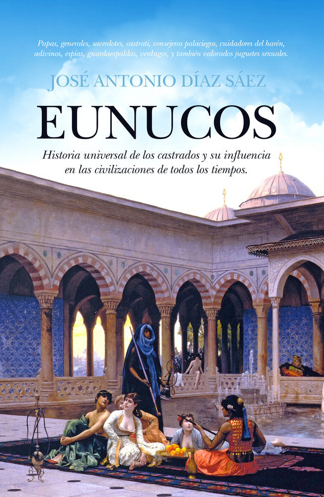 EUNUCOS, de Día Sáez | portada del libro
