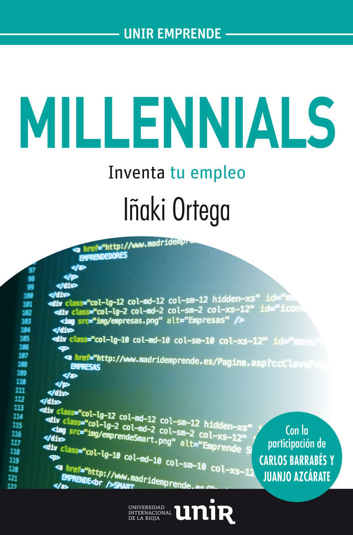 Millennials, de Ortega Cachón, Iñaki | portada del libro