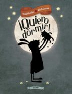 QUIERO DORMIR, de Michael Escoffier | portada del libro
