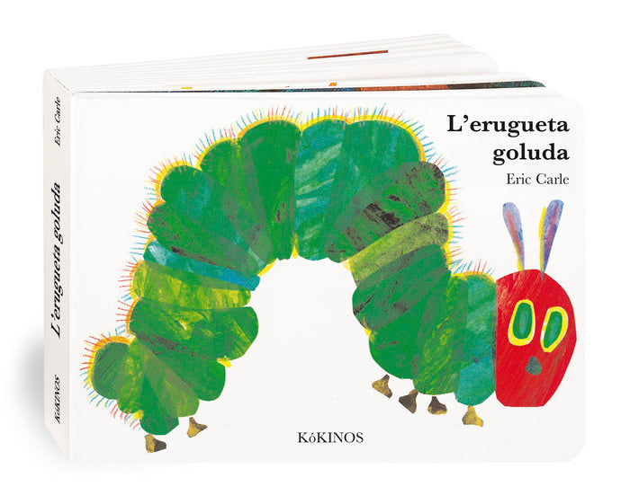 L'erugueta goluda grande cartoné, de Carle | portada del libro