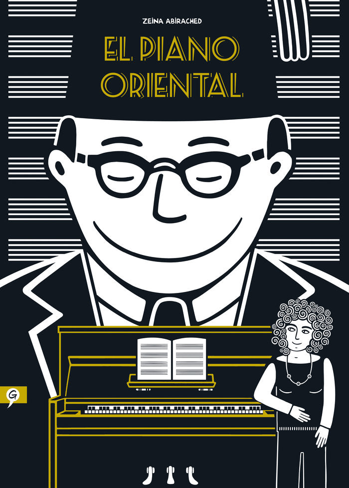 El piano oriental, de Abirached, Zeina | portada del libro