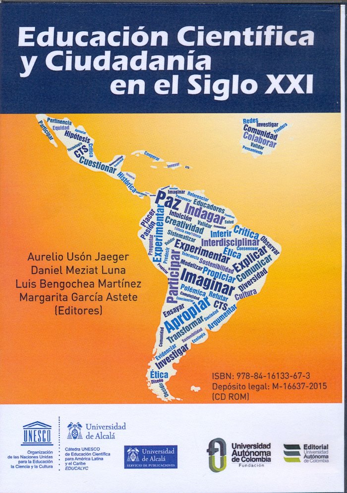 Educación científica y ciudadanía en el siglo XXI | portada del libro