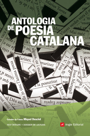 Antologia de poesia catalana, de BARTRA LLEONART, AGUSTI | portada del libro