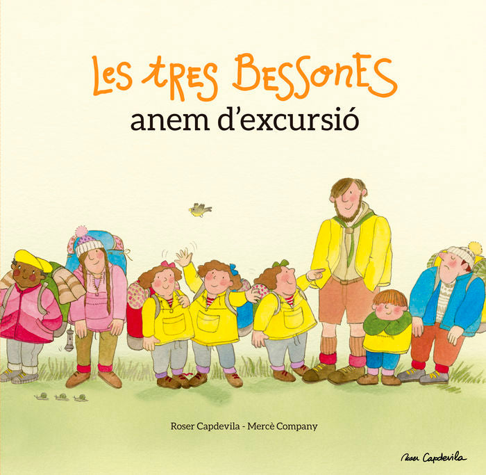 Les Tres Bessones anem d'excursió, de Company González | portada del libro