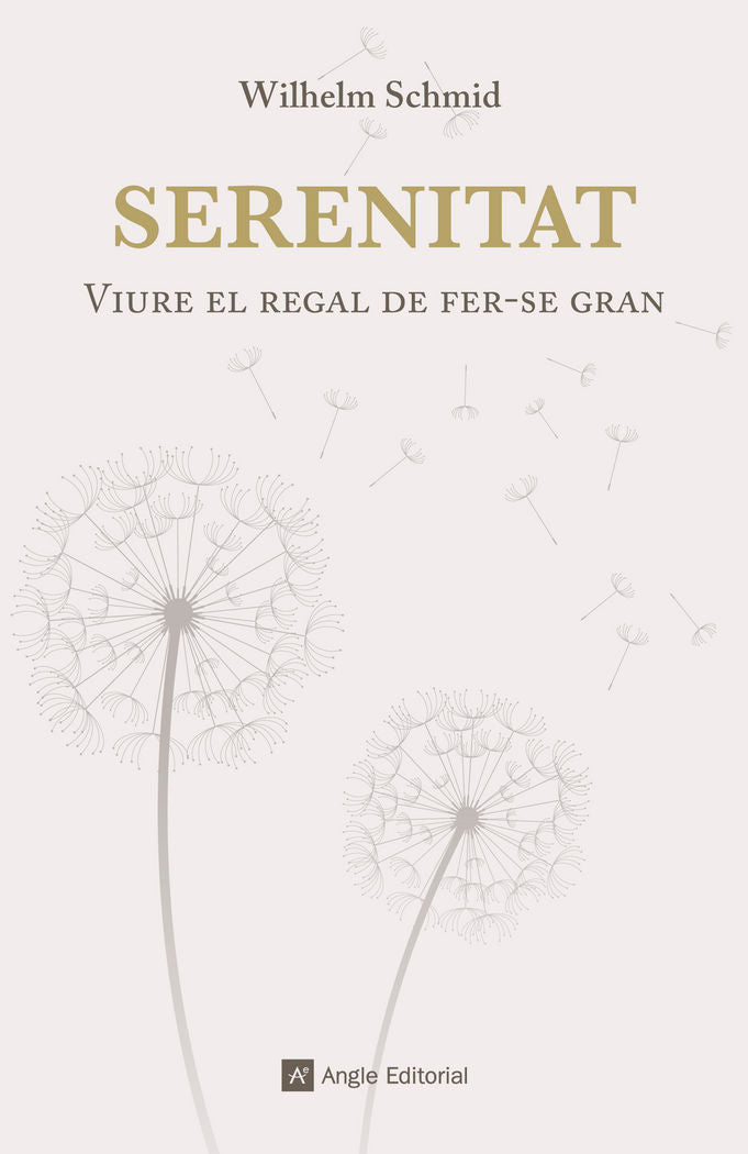 Serenitat, de Schmid, Wilhelm | portada del libro