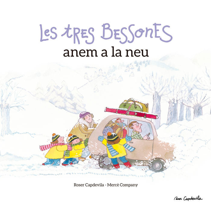 Les Tres Bessones anem a la neu, de Company González, Mercè | portada del libro