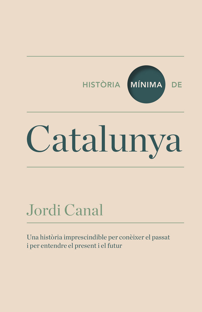 Història mínima de Catalunya, de Canal | portada del libro
