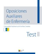 Test oposociones Auxiliar de Canarias, de Varios autores | portada del libro
