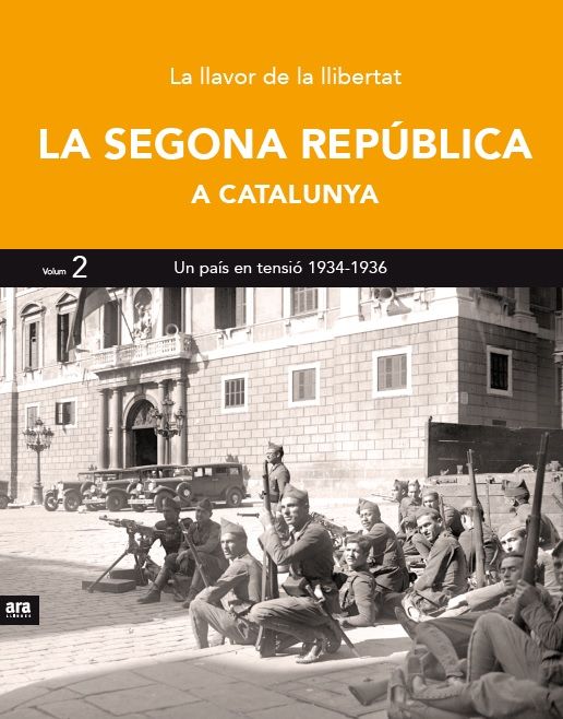 Un país en tensió 1934-1936, de JORDI CASASSAS | portada del libro