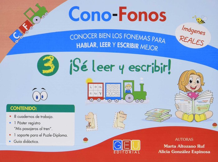 CONO-FONOS 3. ¡SE LEER Y ESCRIBIR!, de GONZALEZ ESPINOSA | portada del libro