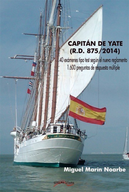 Capitán de Yate (RD 875/2014), de Marín Noarbe | portada del libro