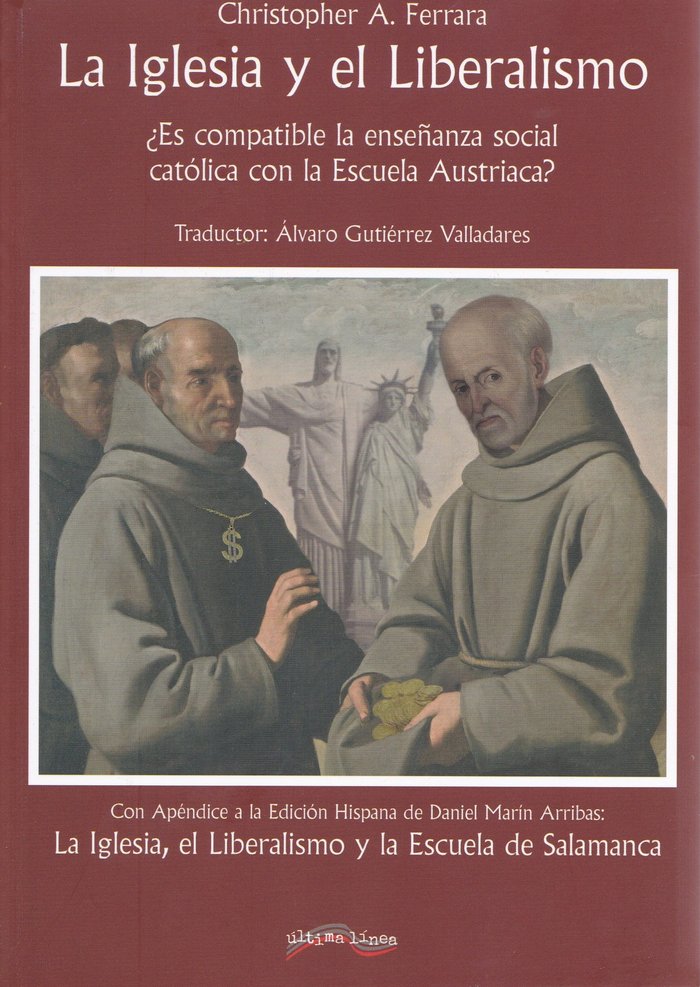 La Iglesia y el liberalismo, de Ferrara | portada del libro