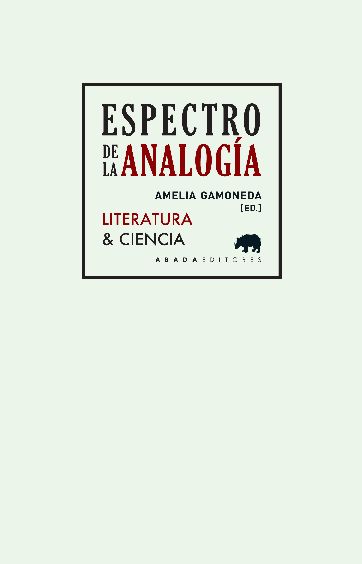 Espectro de la analogía, de Varios autores | portada del libro
