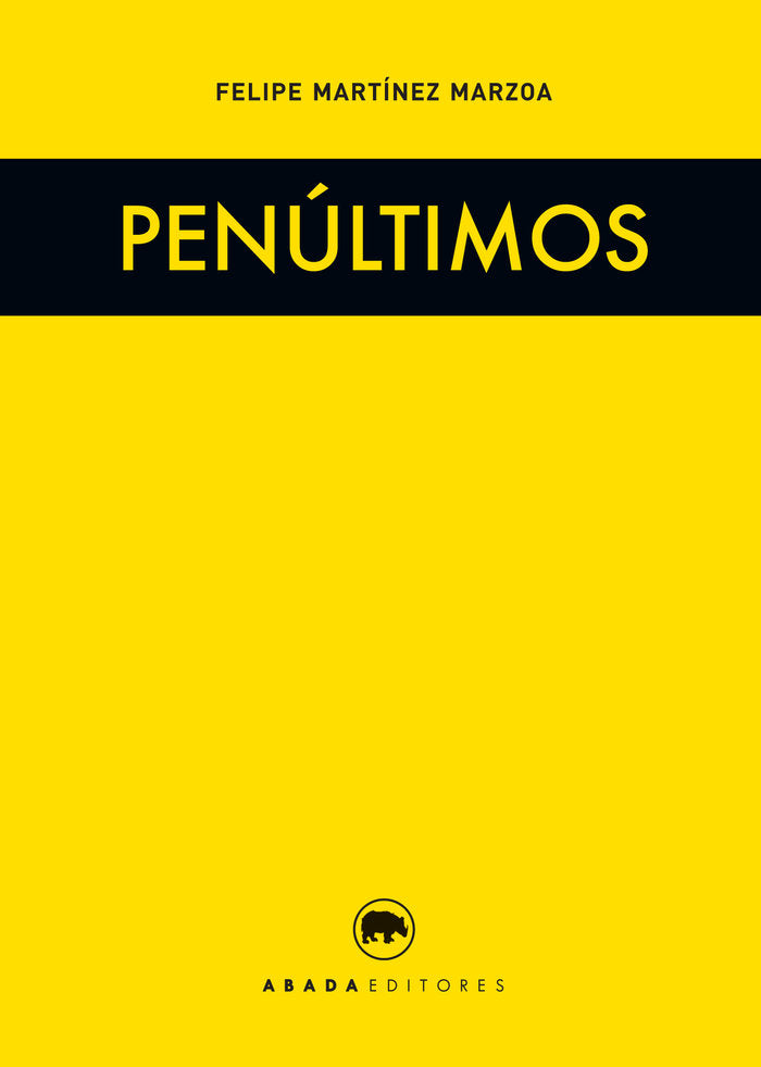 Penúltimos, de Martínez Marzoa, Felipe | portada del libro