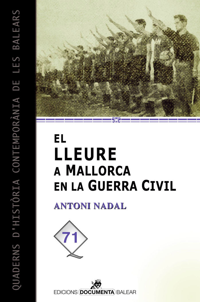 El lleure a Mallorca en la Guerra Civil, de Nadal i Soler, Antoni | portada del libro