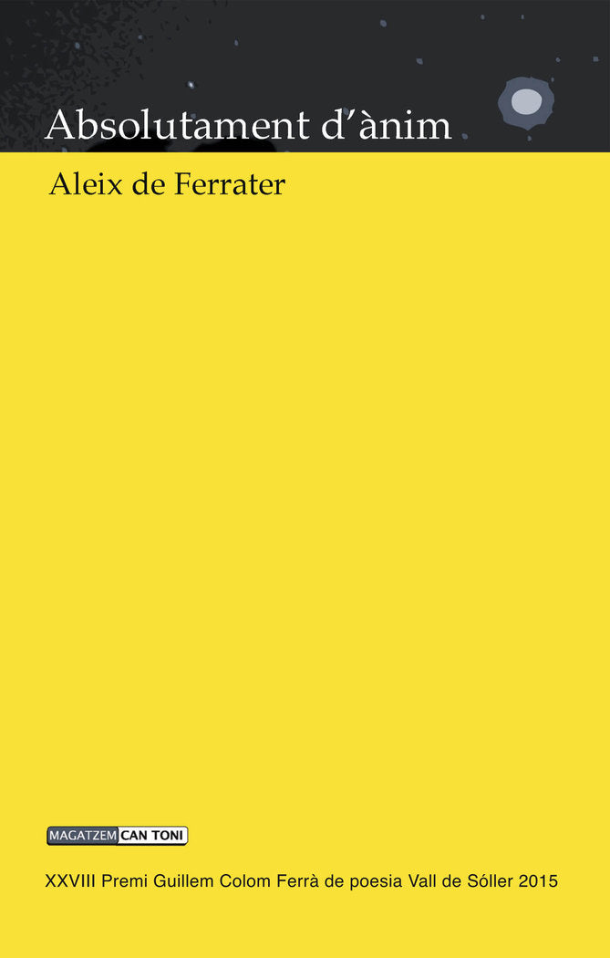 Absolutament dÆànim, de de Ferrater Gabarró, Aleix | portada del libro