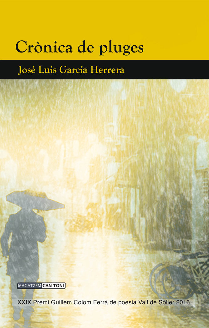 Crònica de pluges, de García Herrera, José Luis | portada del libro