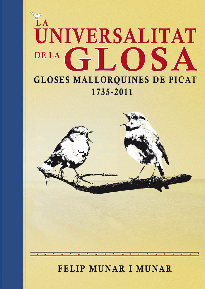 La universalitat de la glosa, de Munar i Munar, Felip | portada del libro