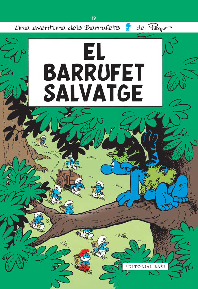 El Barrufet Salvatge, de Peyo | portada del libro