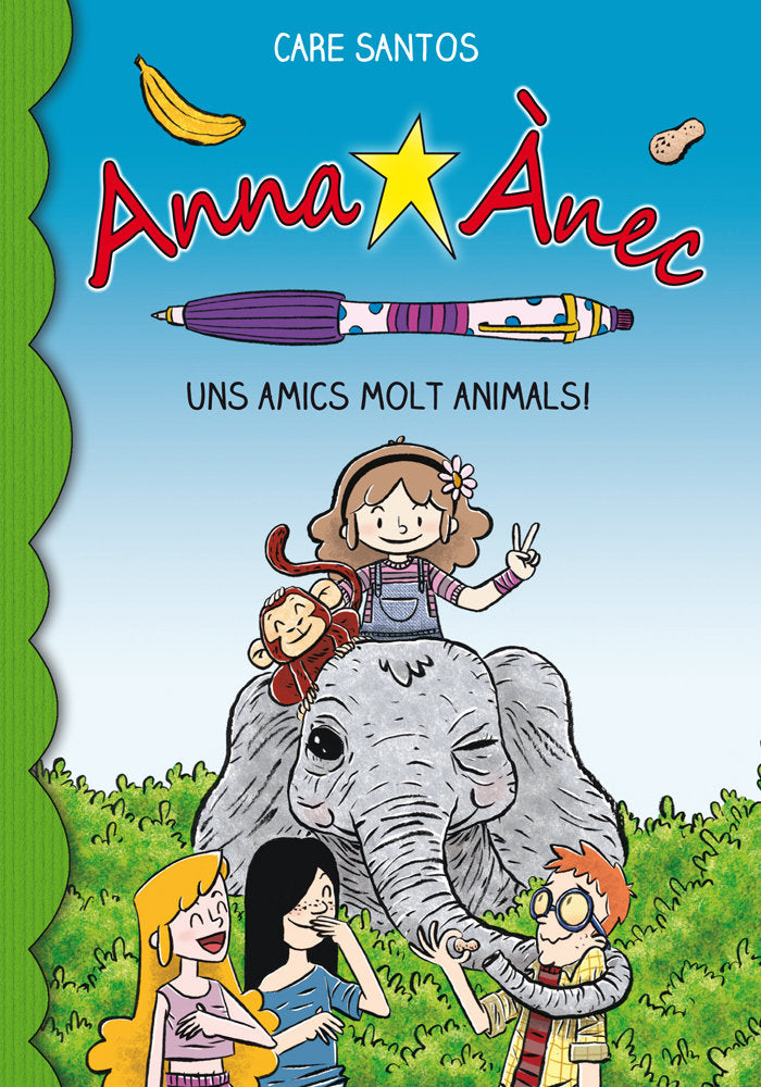Anna Ànec 8. Uns amics molt animals!, de Santos Torres, Care | portada del libro