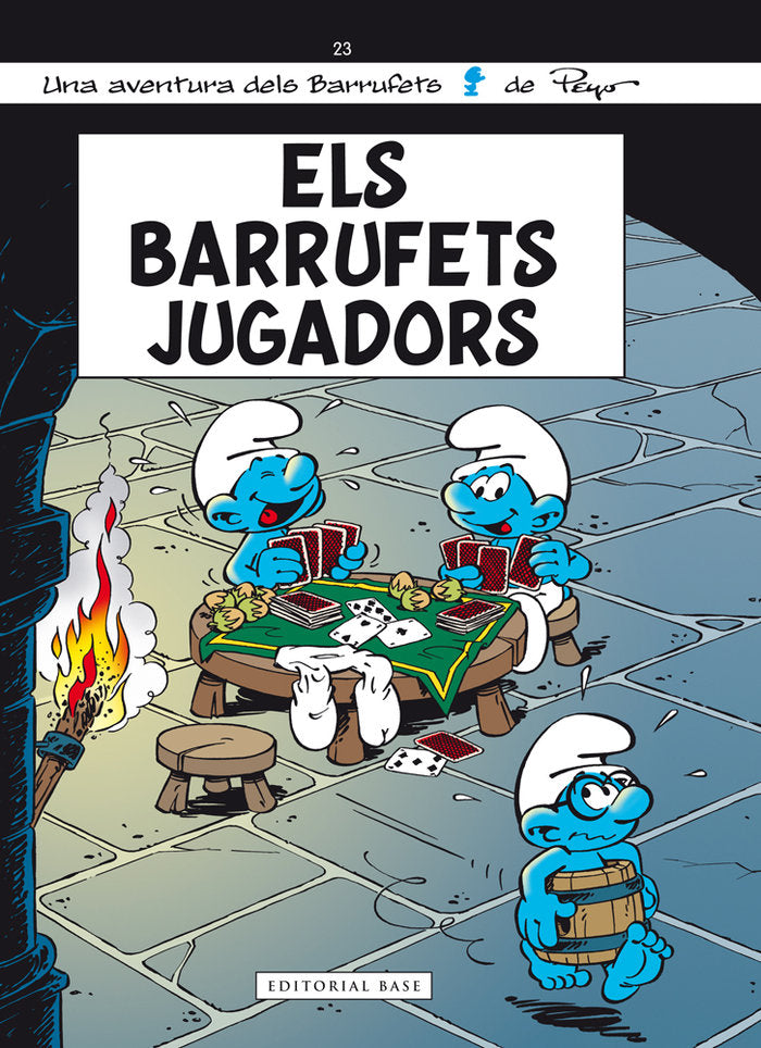 Els Barrufets jugadors, de Culliford, Thierry | portada del libro