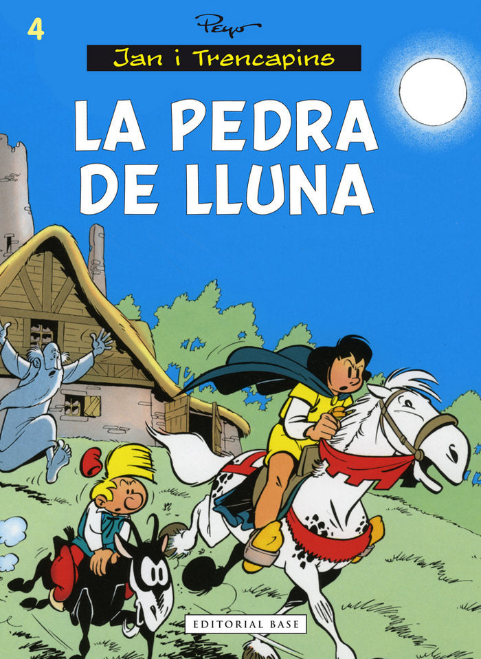 La pedra de lluna, de Peyo | portada del libro