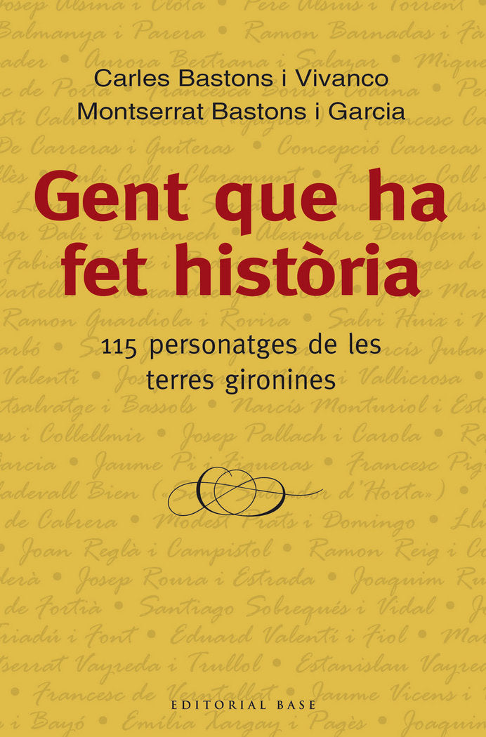 Gent que ha fet història, de Bastons, Carles | portada del libro