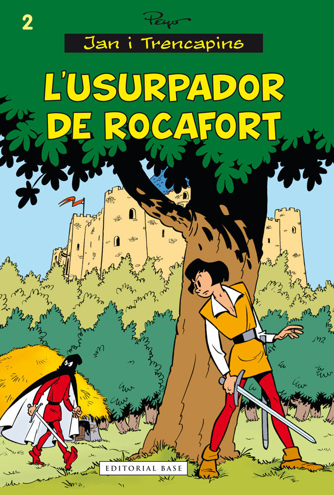 L'usurpador de Rocafort, de Peyo | portada del libro