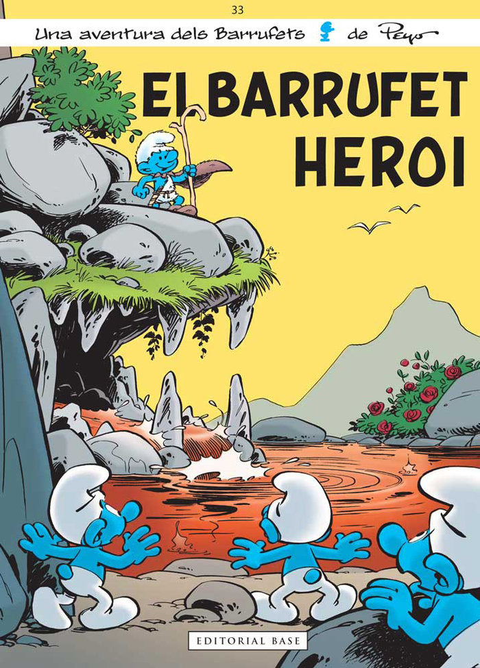 El Barrufet heroi, de Culliford, Thierry | portada del libro