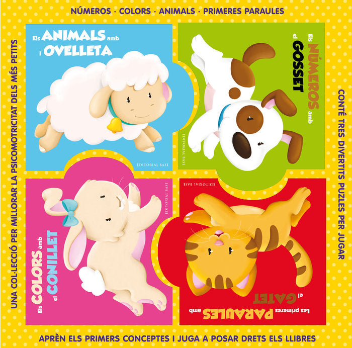 Puzzlebooks Animals, de Grey Trenado, Eva María | portada del libro