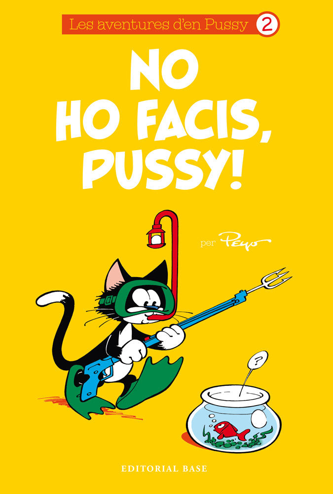 No ho facis, Pussy!, de Culliford, Pierre (Peyo) | portada del libro