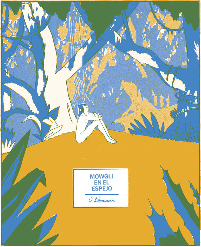 Mowgli en el espejo, de Schrauwen | portada del libro