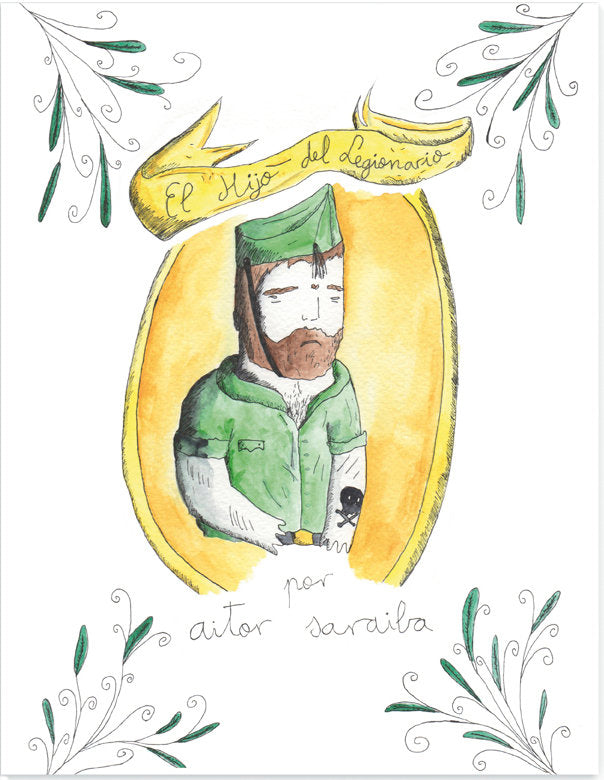 El hijo del legionario, de Saraiba Recio, Aitor | portada del libro