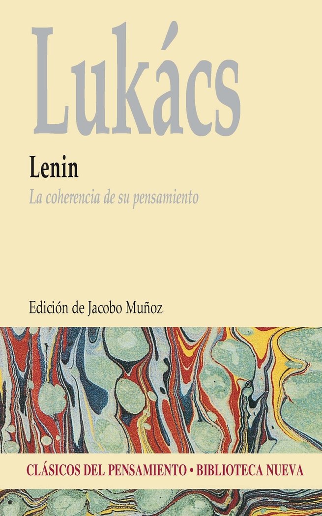 Lenin, de Lukács, Georg | portada del libro