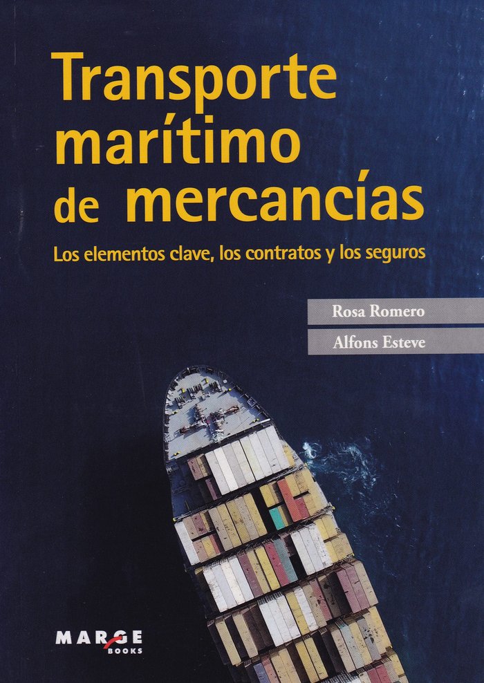 Transporte marítimo de mercancías, de Romero Serrano, Rosa | portada del libro